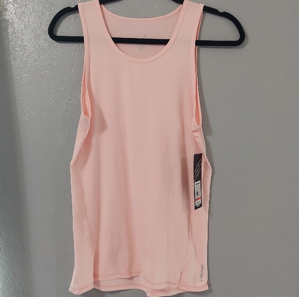 Head Crystal RosePink Women's Tank Top SMALL